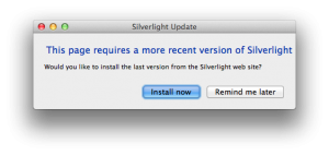 how to update silverlight on mac for netflix